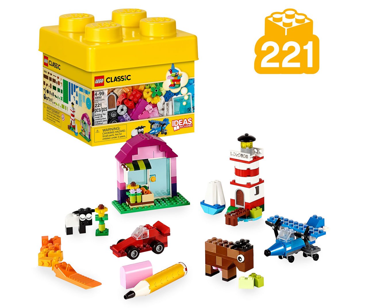 Lego classic 502 pieces on sale