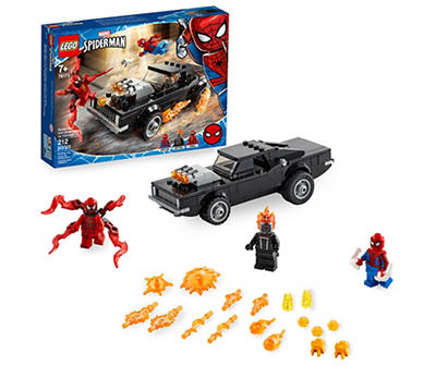 Fuera amanecer Desventaja LEGO Marvel Avengers Super Heroes Spider-Man & Ghost Rider vs. Carnage  76173 212-Piece Building Toy | Big Lots