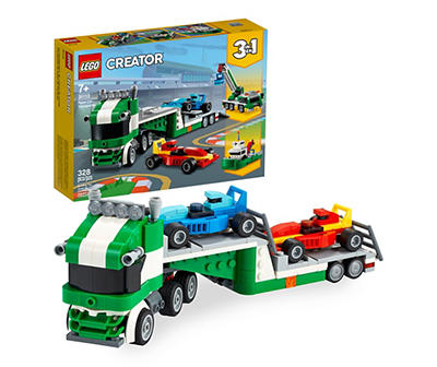Creator 3-in-1 Race Car Transporter 328-Piece 31113 Building Toy