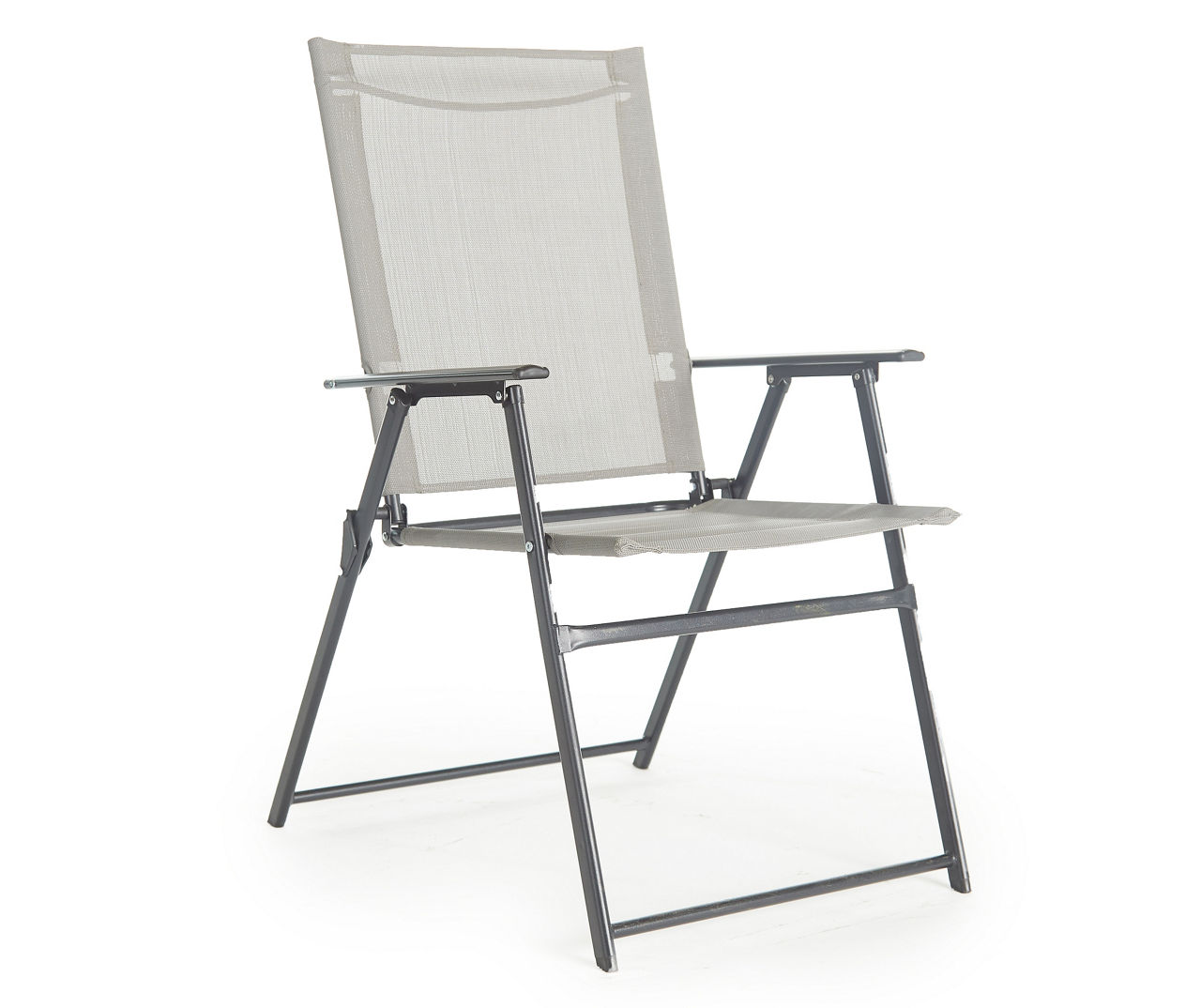 Sling Gray Folding Chair