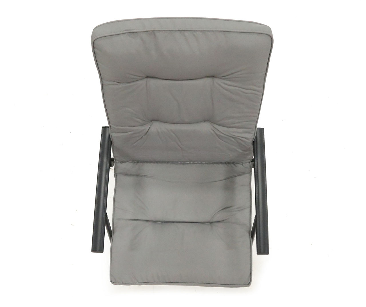  Realspace® Upholstered Padded Folding Chair, Gray : Home &  Kitchen