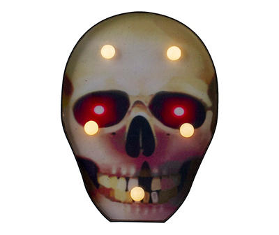 Smiling Skull LED Wall Decor