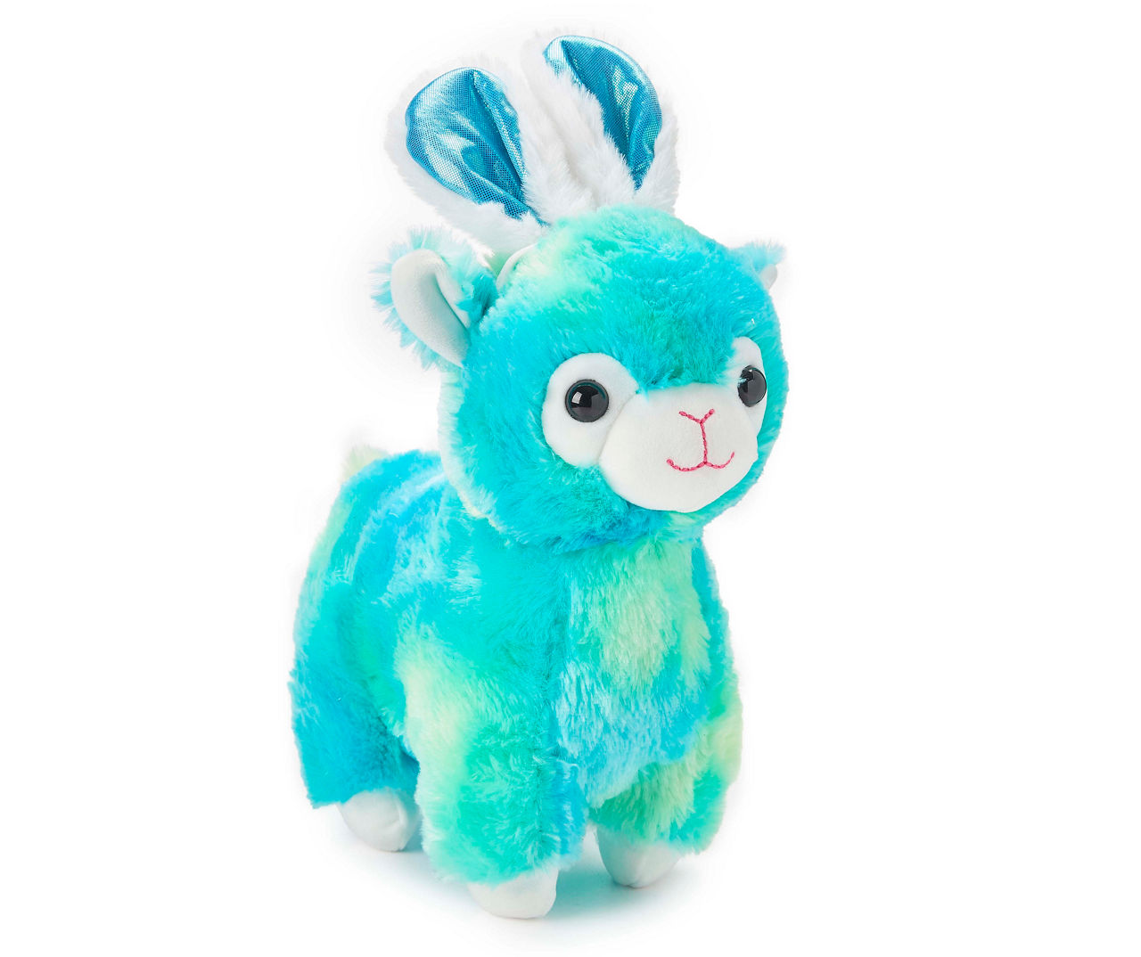 Blue Llama with Easter Bunny Ears Plush Big Lots