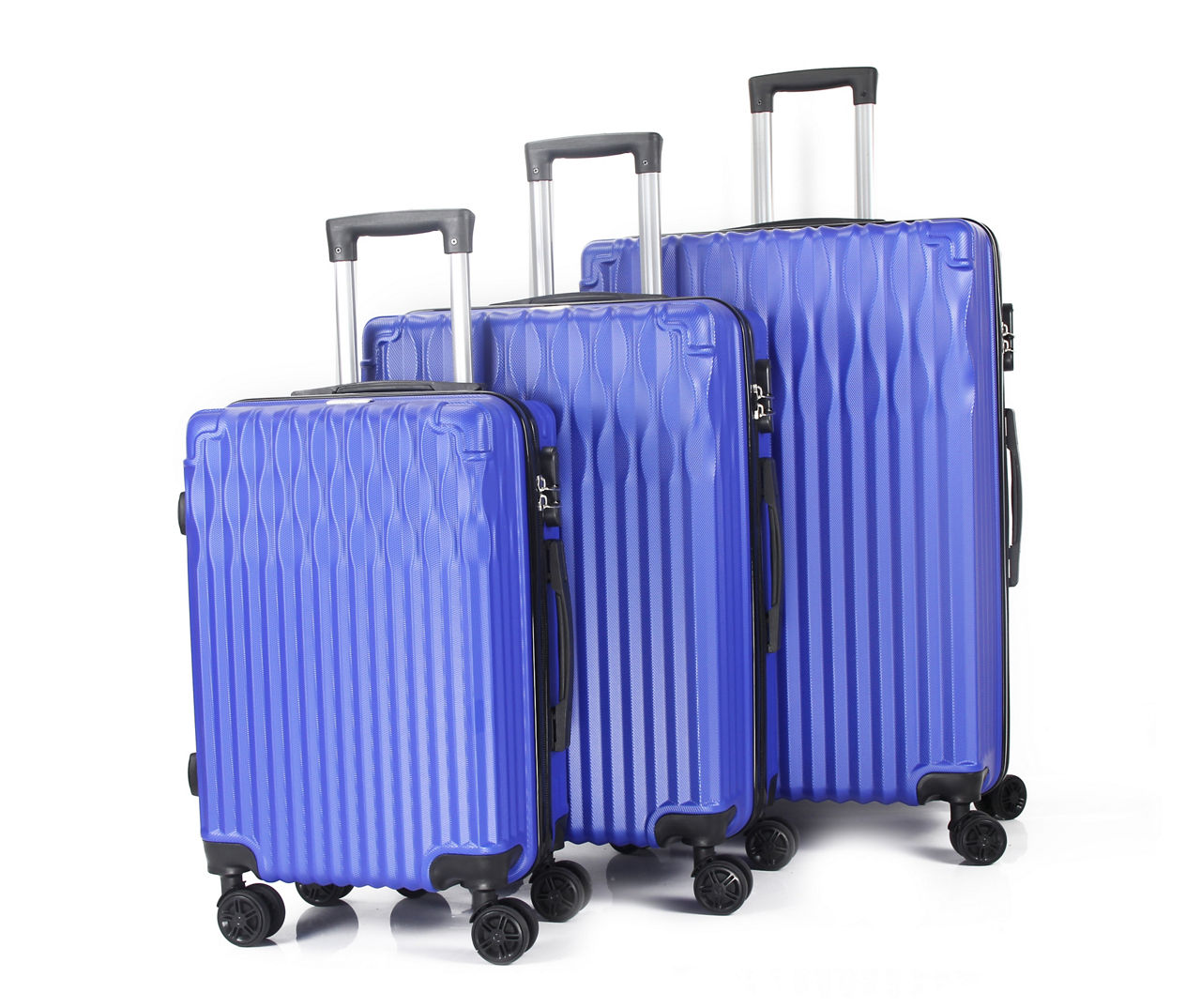 Sky Blue Mirage Falls Hardside Upright Luggage, (24