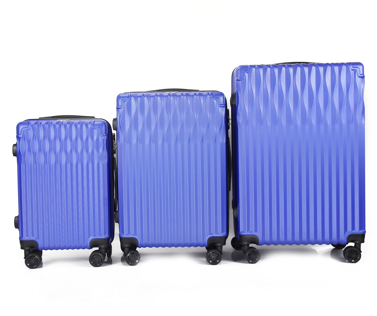 Sky Blue Mirage Falls Hardside Upright Luggage, (24")