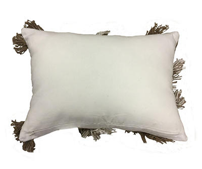 BHE MD DEC PILL TUFTED NATURAL 13X18