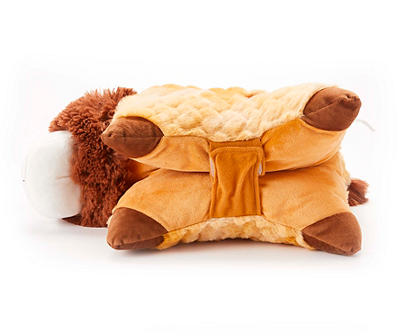 Tie-Dye Lion Plush Pillow