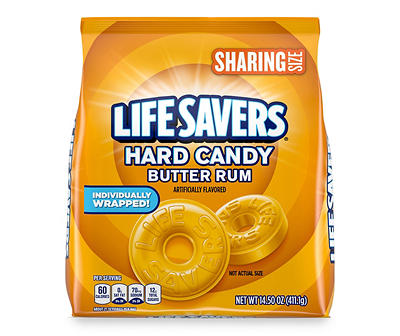 Butter Rum Hard Candy Sharing Size, 14.5 Oz.
