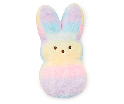 2021 Peeps Rainbow Easter Bunny Plush Bean 9" NWT 