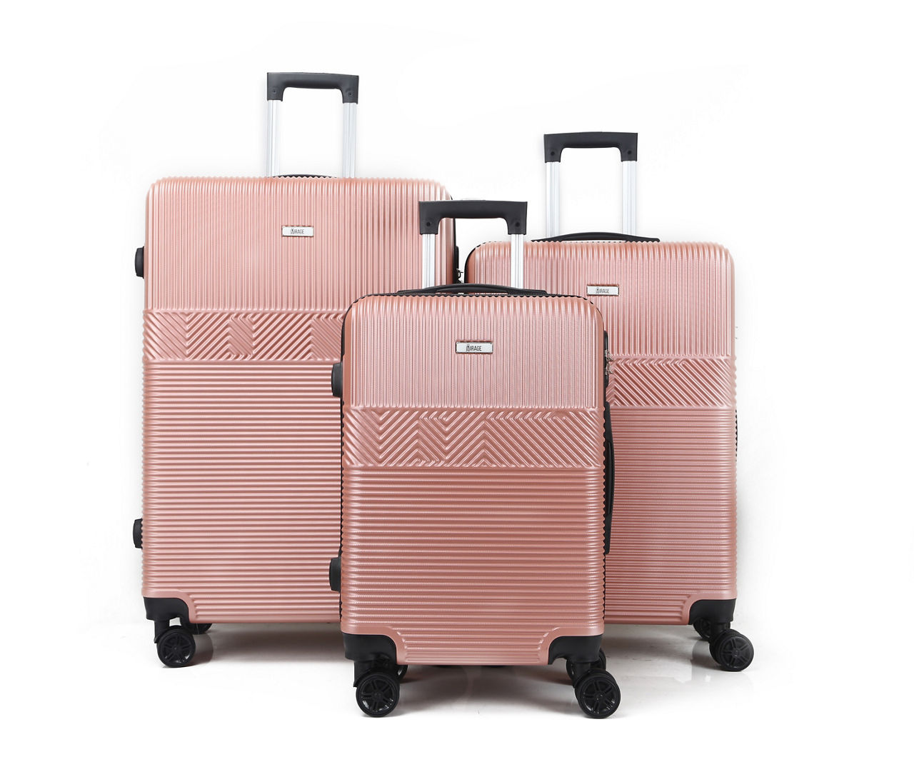 Mirage Geometric Ridge Olivia Hardside Spinner Suitcase Big Lots