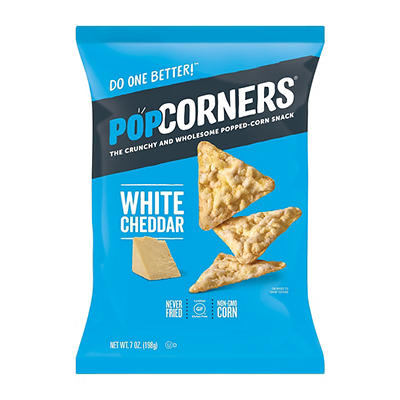PopCorners White Cheddar Flavored Popped-Corn Snack 7 oz