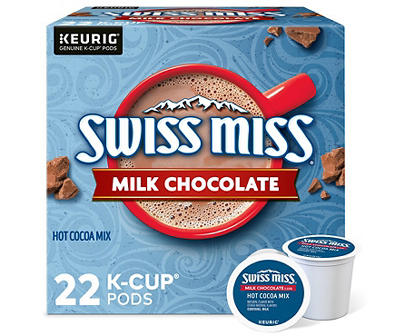 Milk Chocolate Hot Cocoa Mix 22-Pack Brew Cups