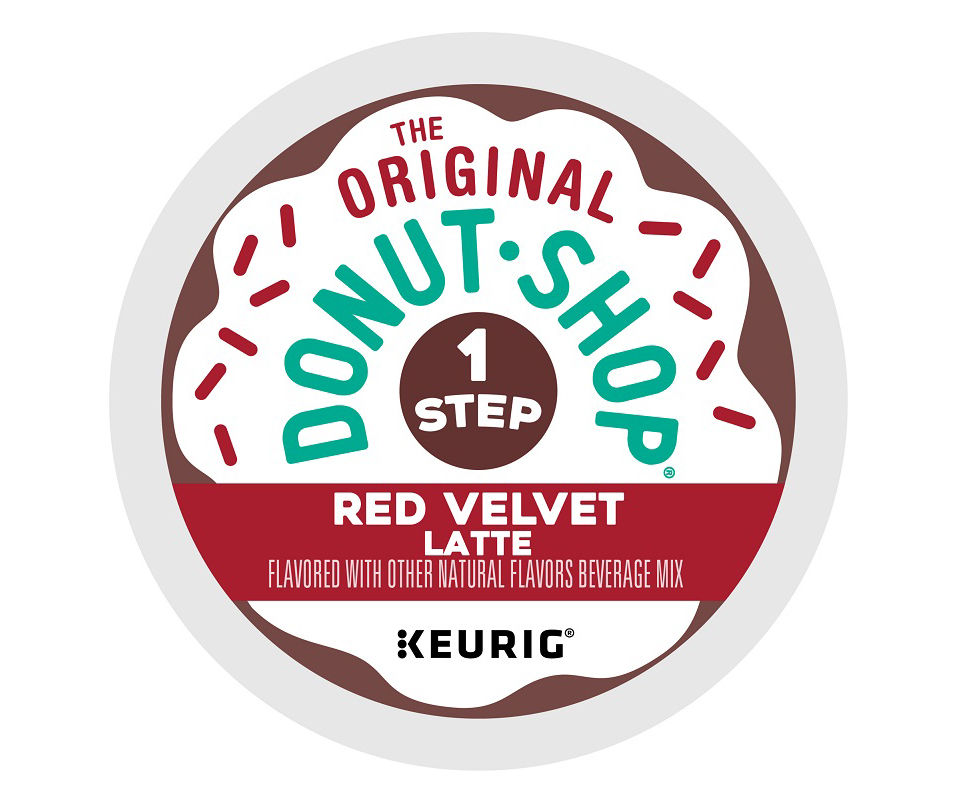 Donut Shop Red Velvet Latte 10-Pack Brew Cups