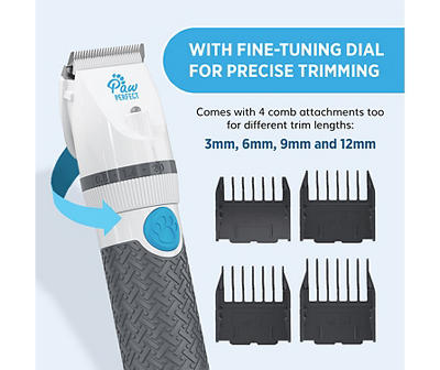 White PawPerfect Pet Hair Trimmer