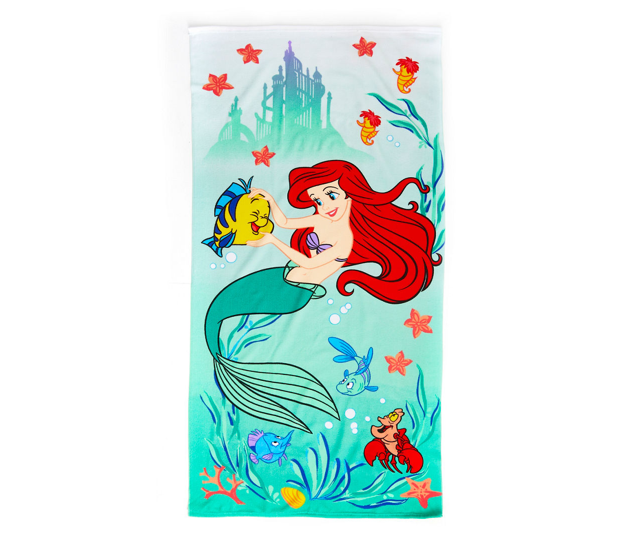 Little mermaid 2024 bath towel