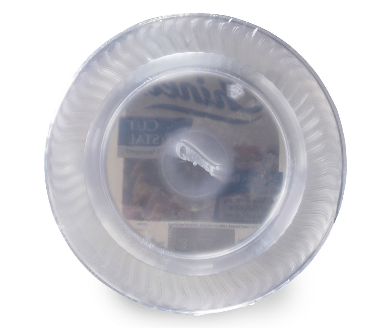 Chinet Cut Crystal 7-Inch Plastic Plates, 24 ct - City Market