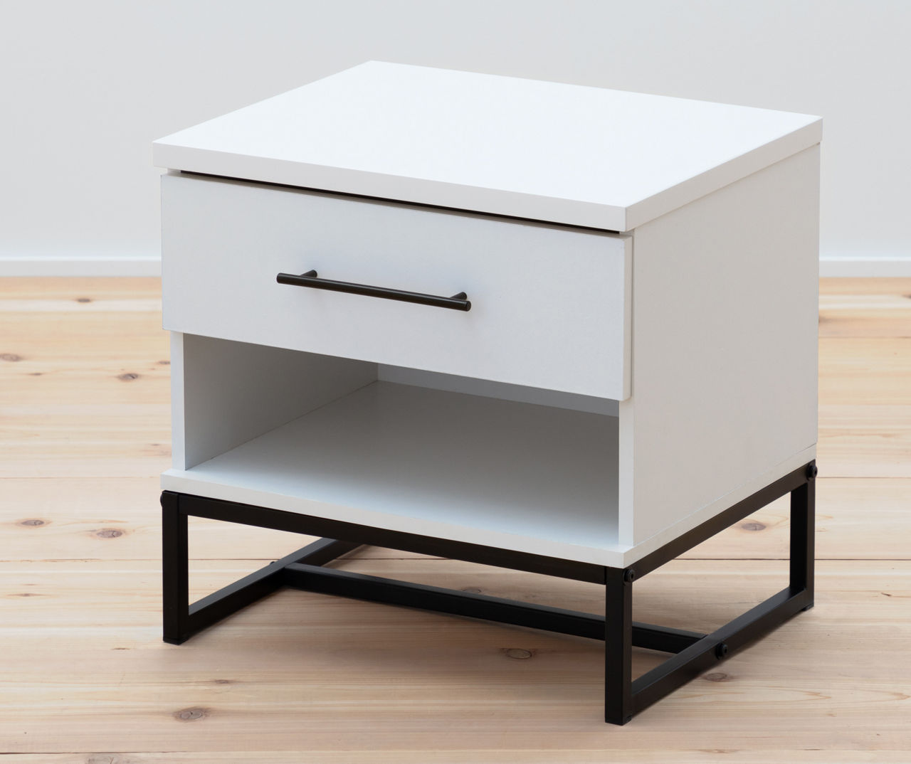 Brookside Snacks Ameriwood Wood & Metal 1Drawer Nightstand Big Lots