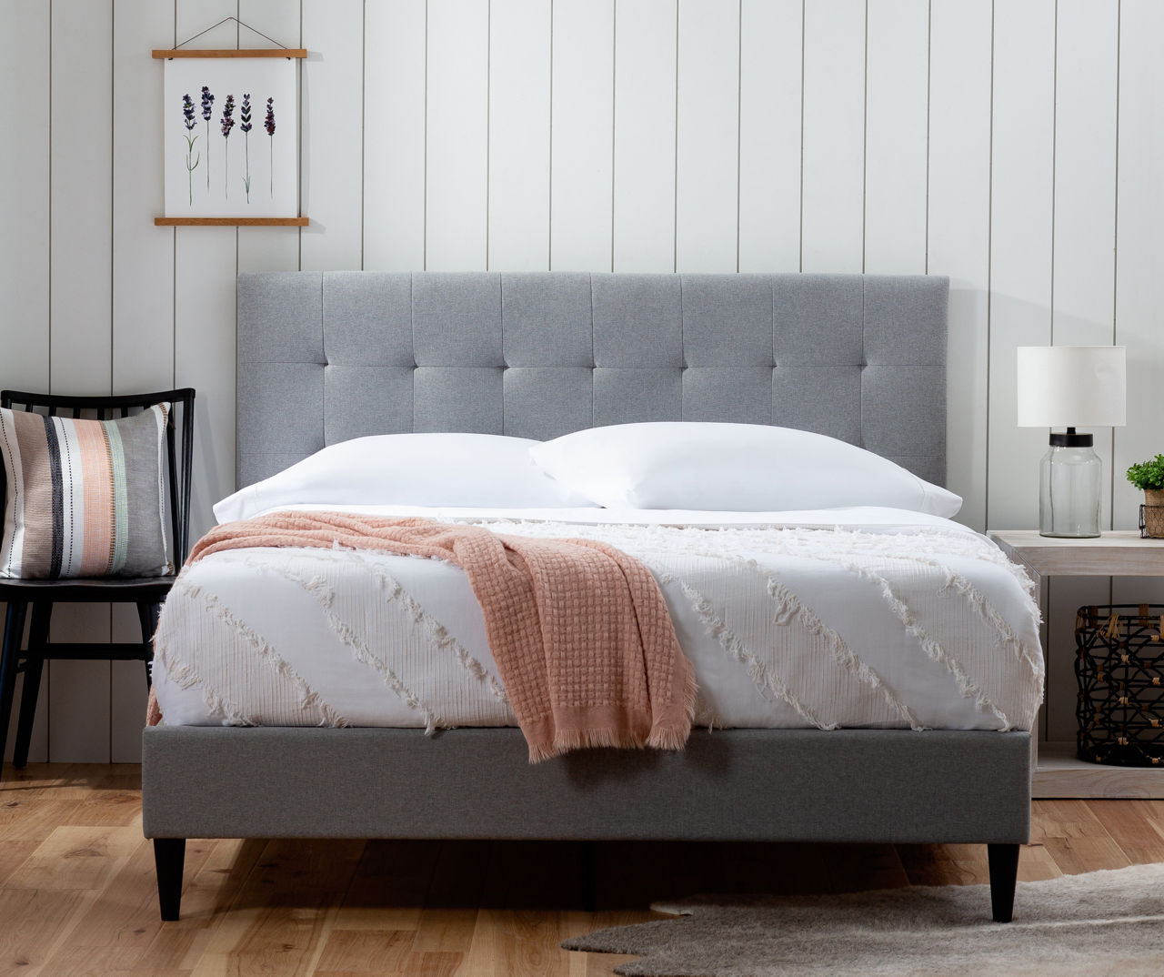 Brookside ava deals upholstered platform bed