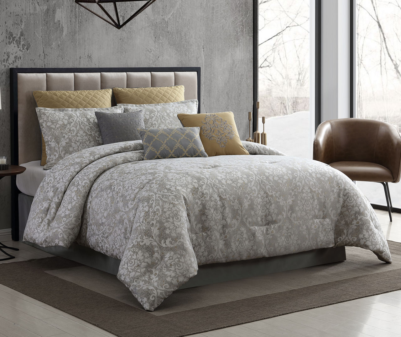 Gray Comforter Sets