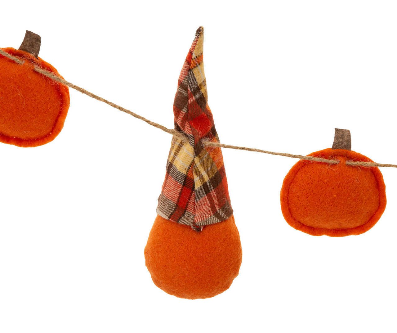 6' Fall Gnomes & Pumpkins Garland