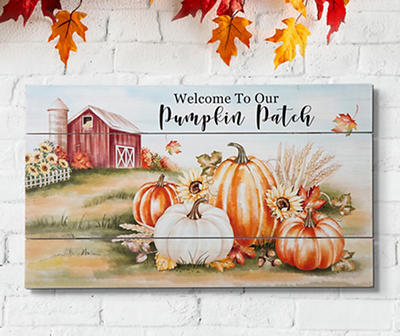 "Pumpkin Patch" Rustic Farm & Pumpkin Wall Decor