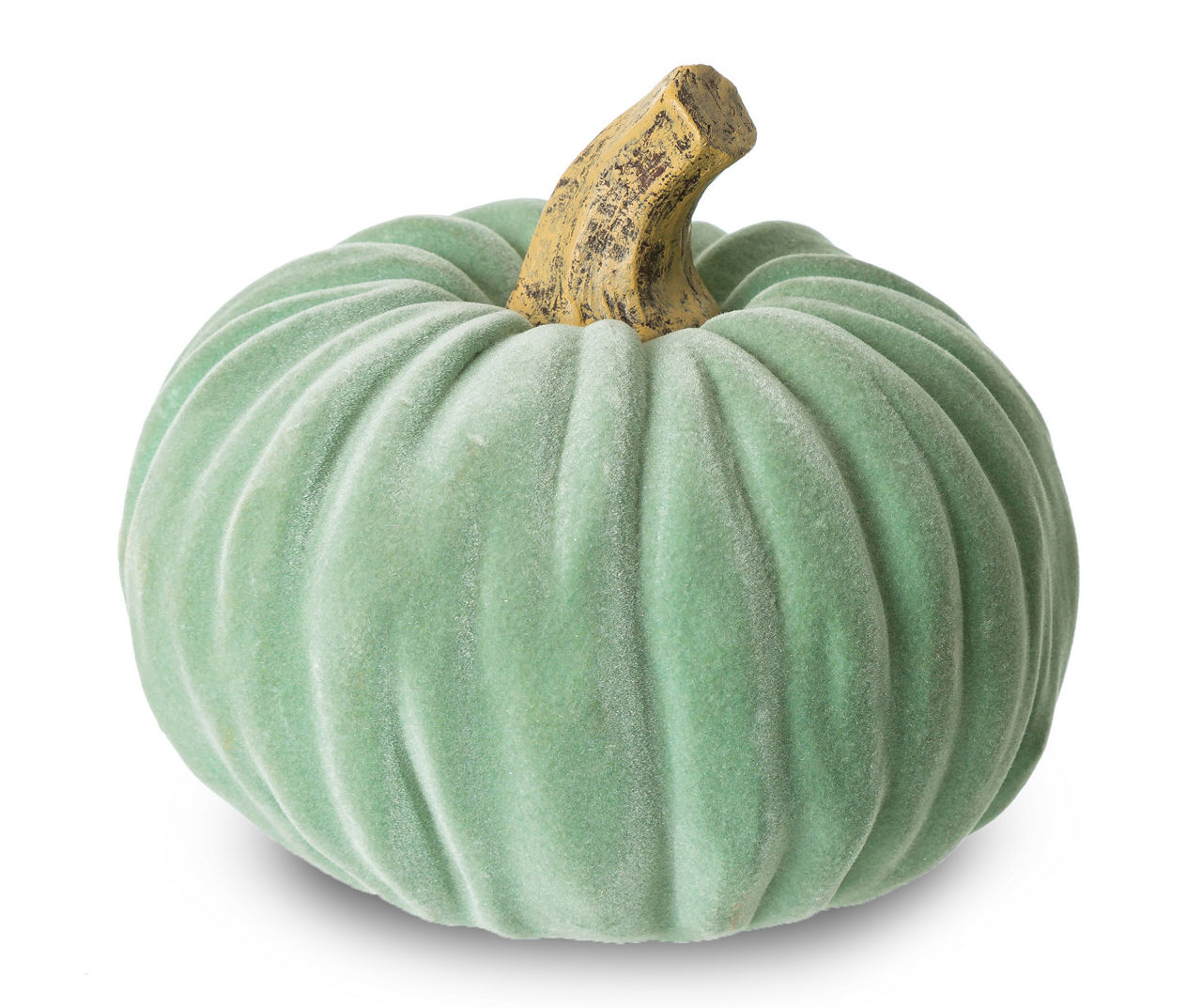 Glitzhome Mint Green Velvet 3-Piece Rib Pumpkin Set | Big Lots