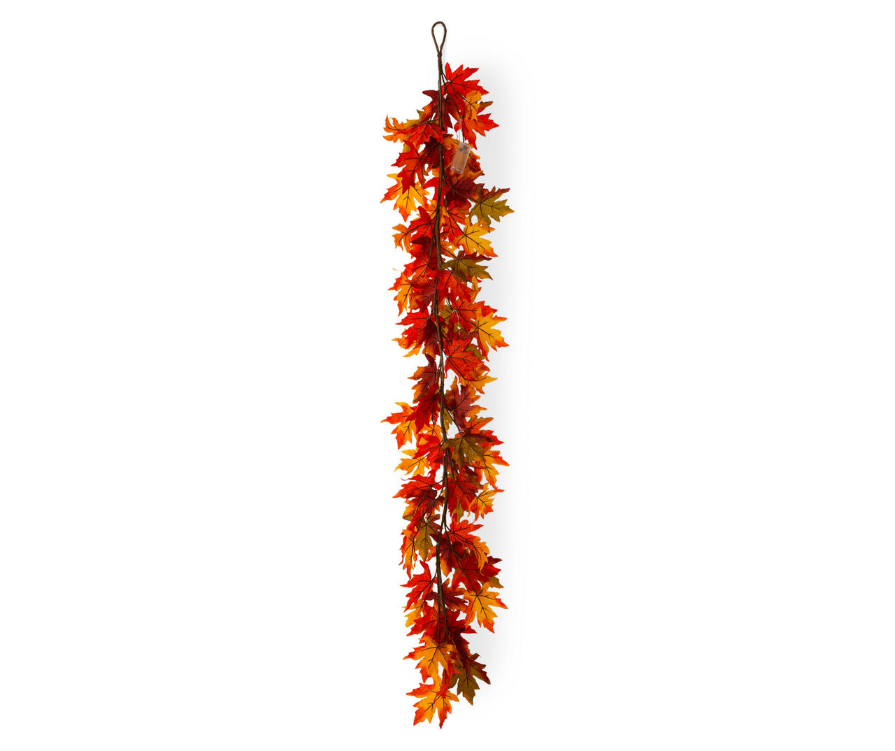 6' Maple Leaves Light-Up Garland