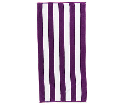 Cabana beach towel - purple