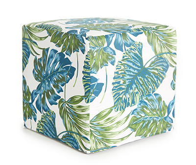 Palm Beach Square Outdoor Pouf