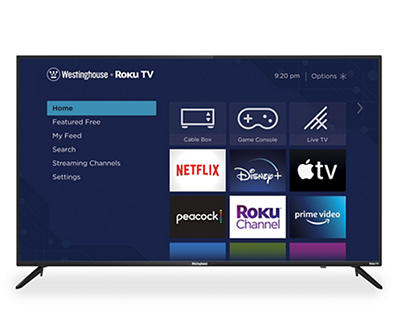 Westinghouse 55" 4K Ultra HD Smart Roku TV with HDR