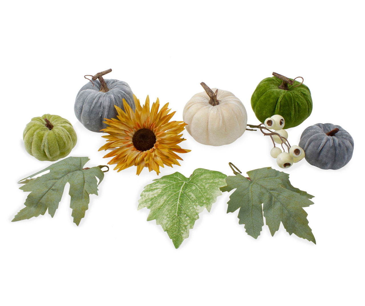 Pumpkin, Berry, Leaf & Sunflower Bowl Filler
