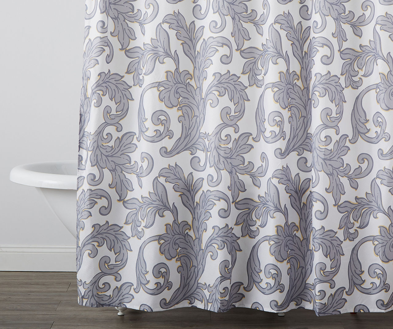 Martha Stewart 3-Piece Shower Curtain Set (Sage)