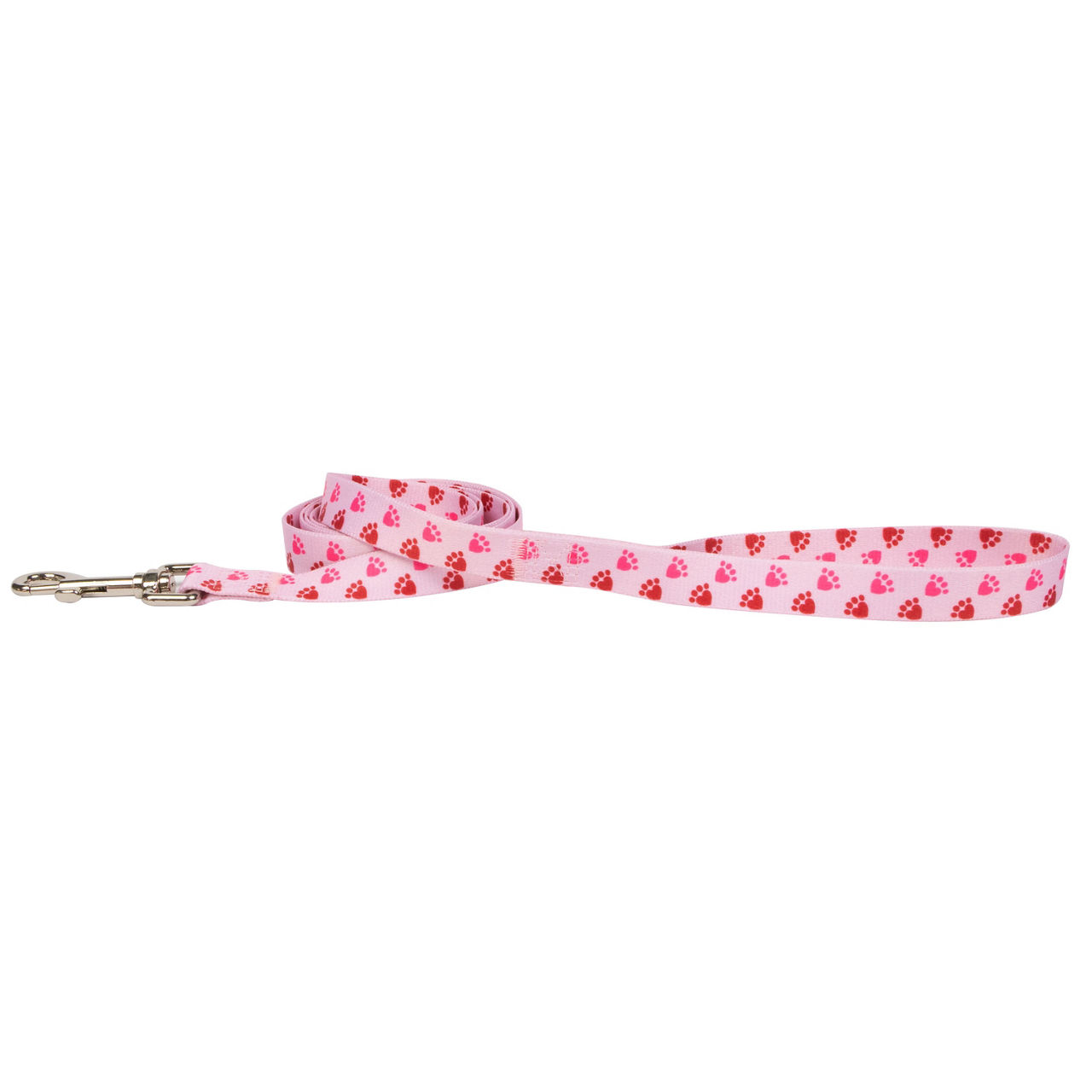 Pet Large Pink Paw Heart Leash
