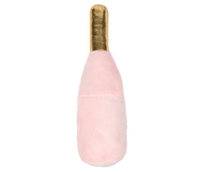 Pet "Rosé All Day" Pink Wine Bottle Plush Toy