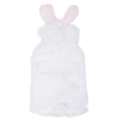 Pet White Furry Bunny Costume