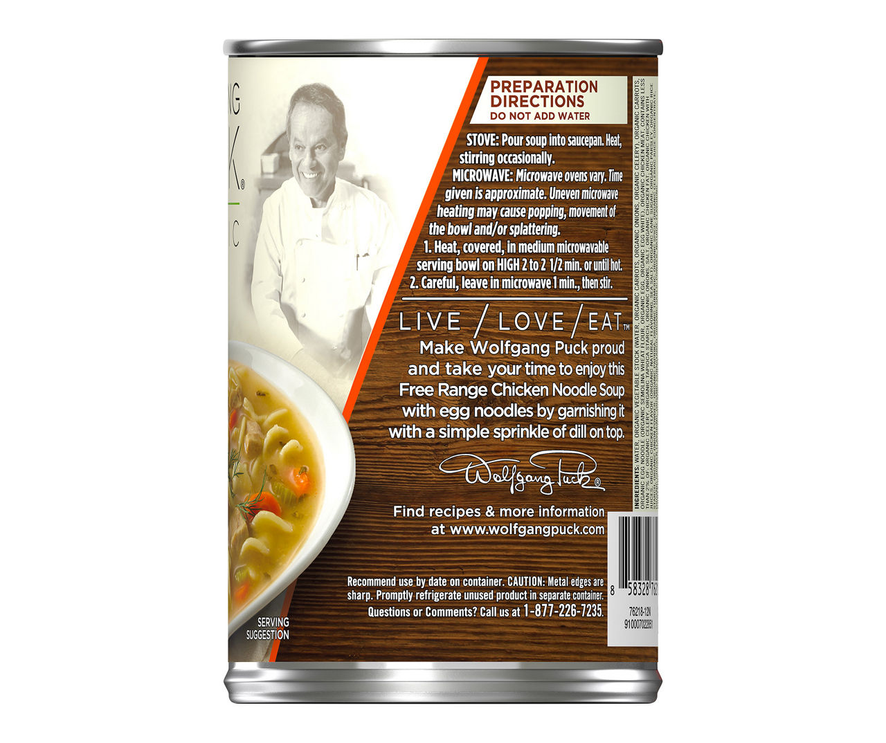 Wolfgang Puck Soup, Organic, Old Fashioned Potato