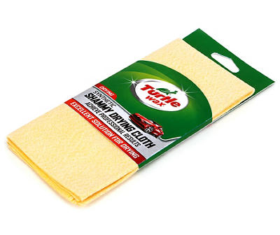Yellow Synthetic Shammy Drying Cloth