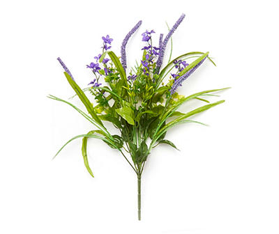 Purple Heather & Small Flower Bush