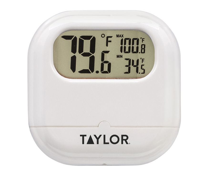 White Digital Indoor & Outdoor Thermometer
