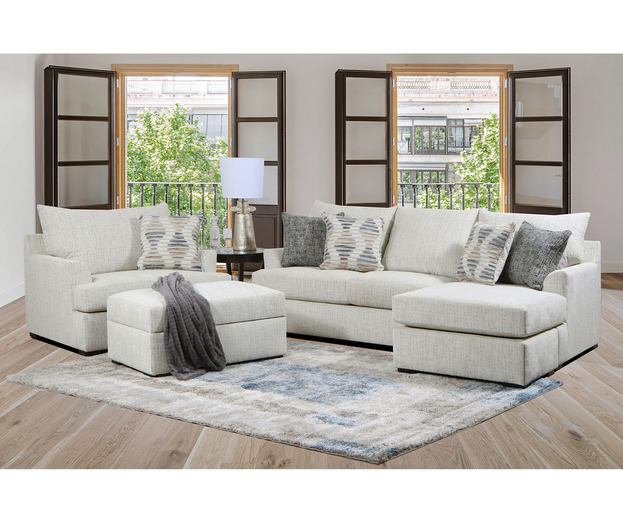 Sectional with chair and a half hot sale