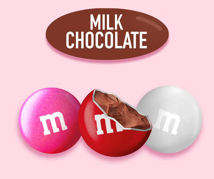 Gold M&Ms Milk Chocolate Candies 