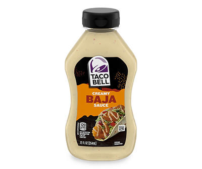 Taco Bell Creamy Baja Sauce 12 fl. oz. Bottle