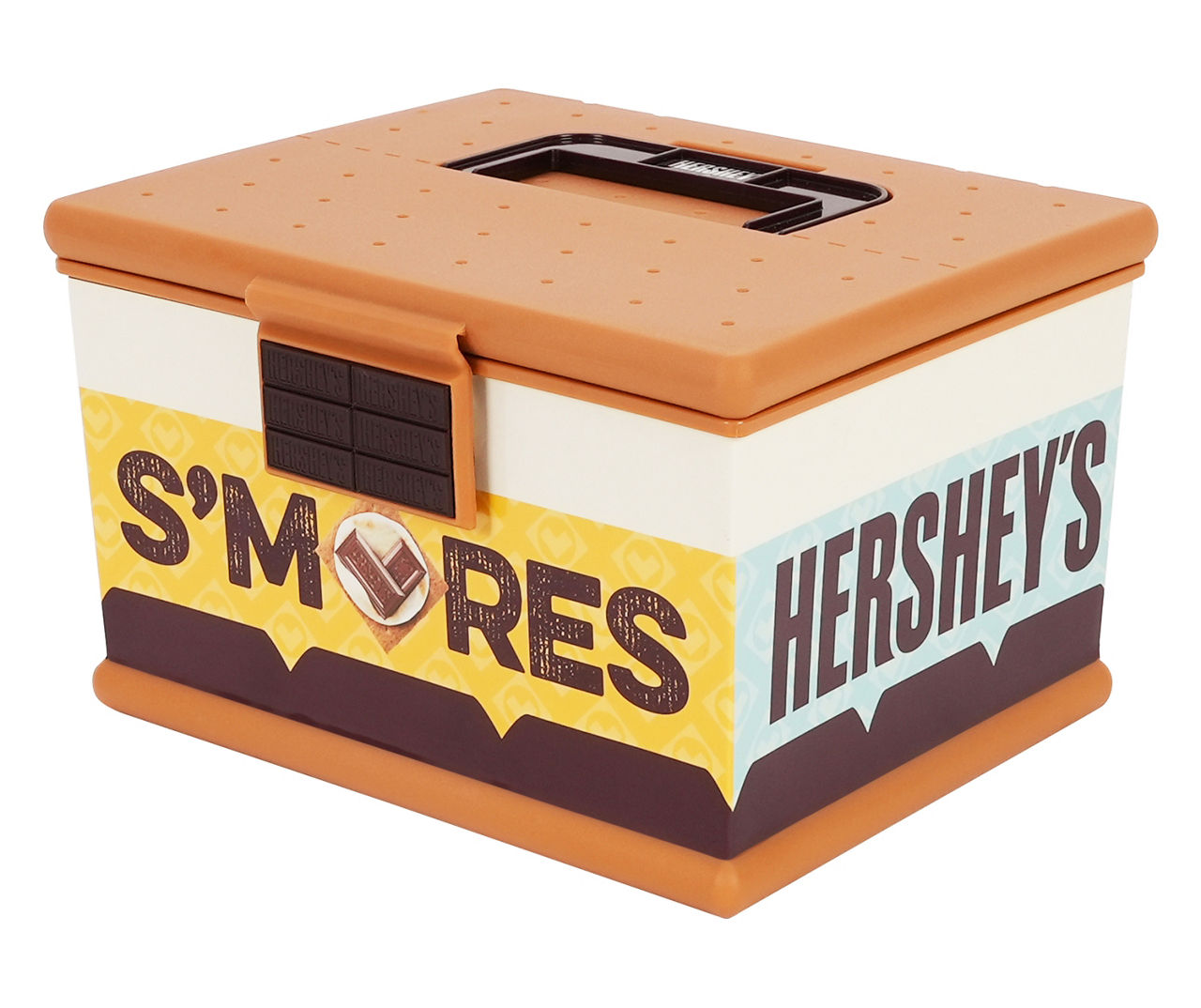 Hersheys Smores Candy Marshmallow Chocolate Bar Storage Box Container Carry Case 