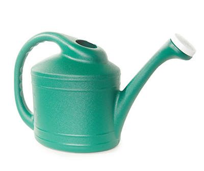 Green 7-Liter Plastic Watering Can