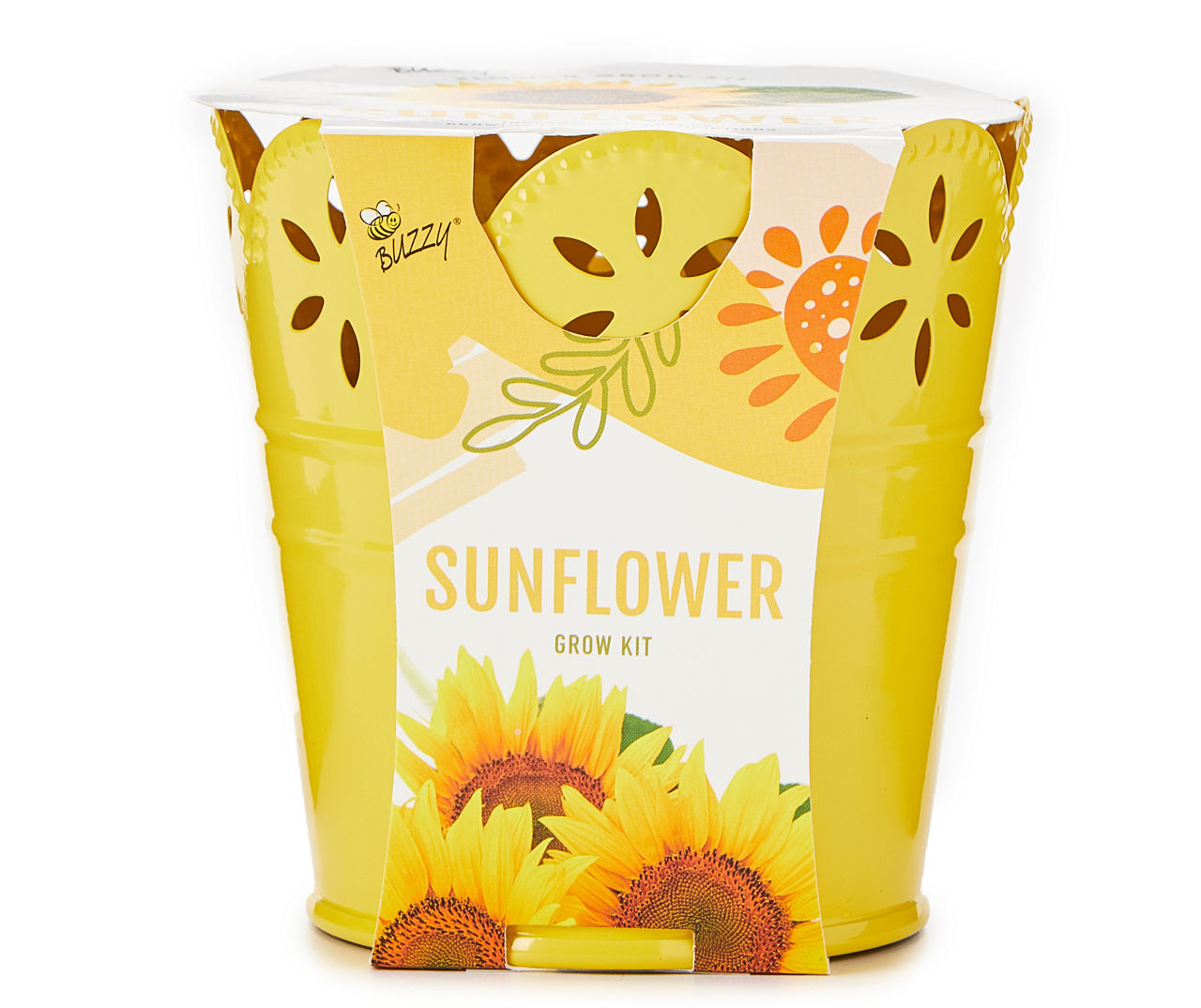 Buzzy Sunflower & Yellow Pail Planter Grow Kit Big Lots