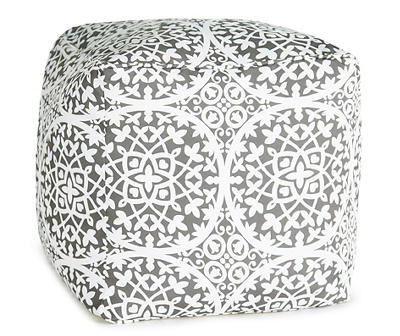 Global Gray Outdoor Pouf