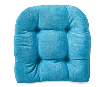 Celosia Legion Blue Outdoor Wicker Chair Cushion