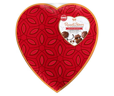 Milk Chocolate Valentine Heart Pecan Delights, 5.4 Oz.
