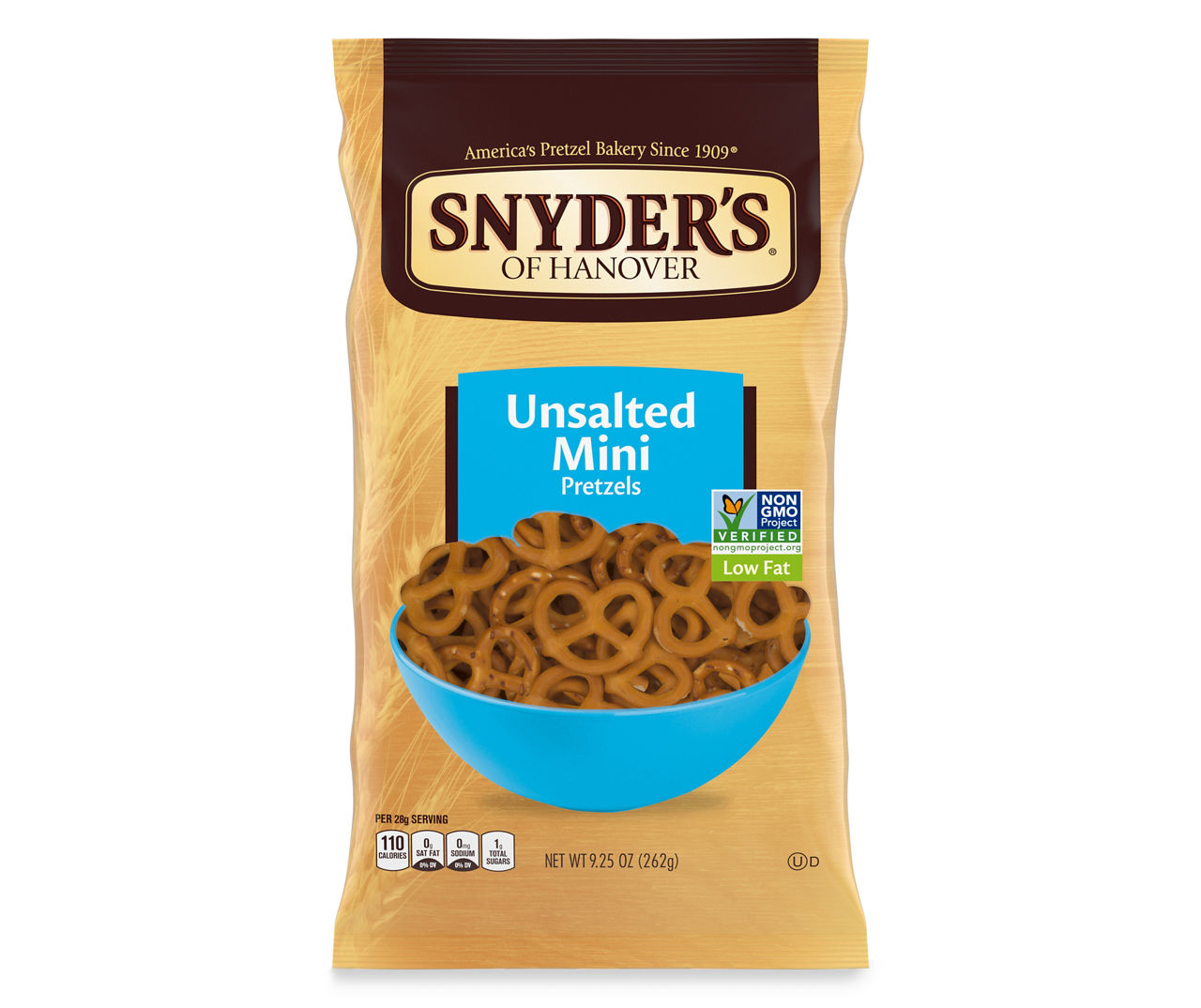 2022春夏新色】 Snyder's of Hanover Mini-Unsalted Pretzel 12 oz pk 