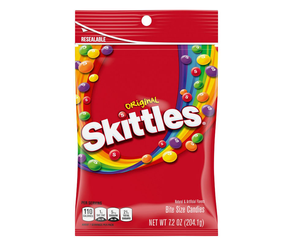 Skittles Original Chewy Candy - 7.2 oz Bag